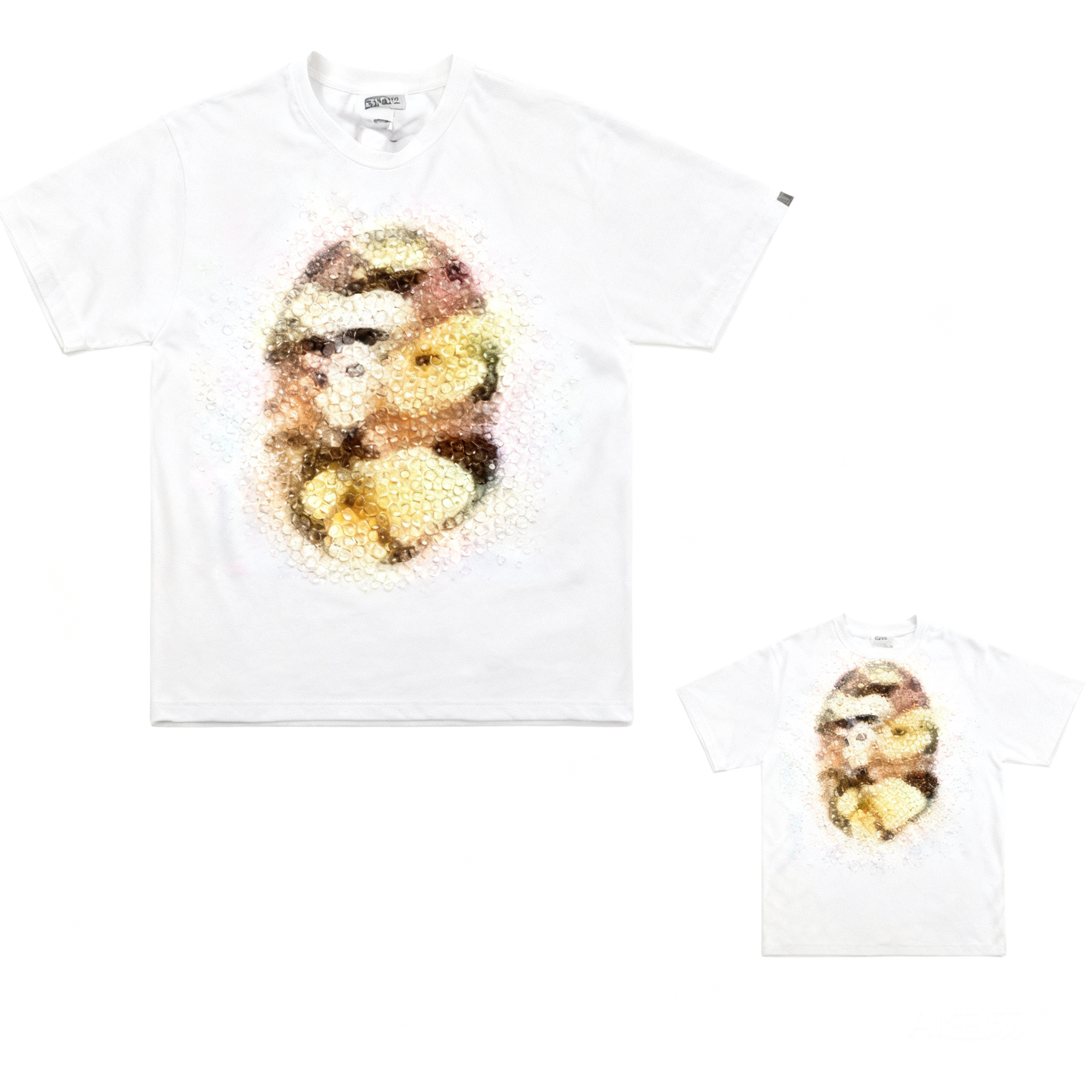 BAPE White Classic Ape Head Logo Unisex T-Shirt