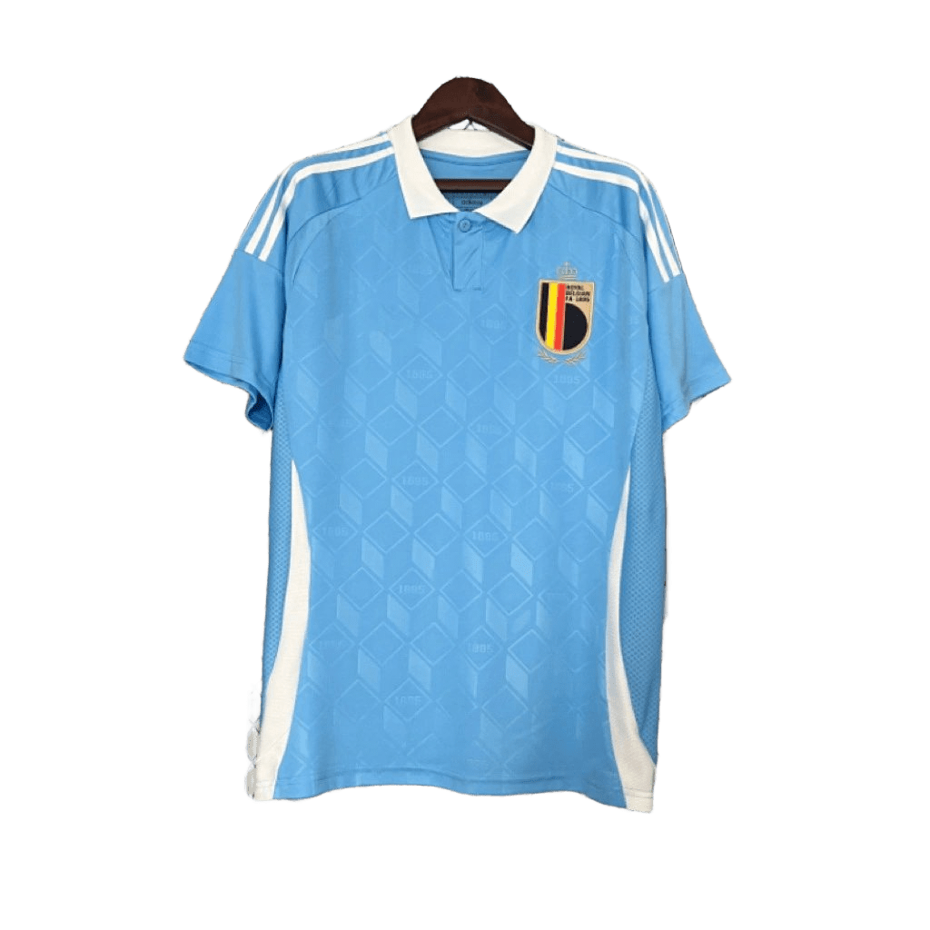 Belgium National Team Light Blue Football Jersey - Breathable