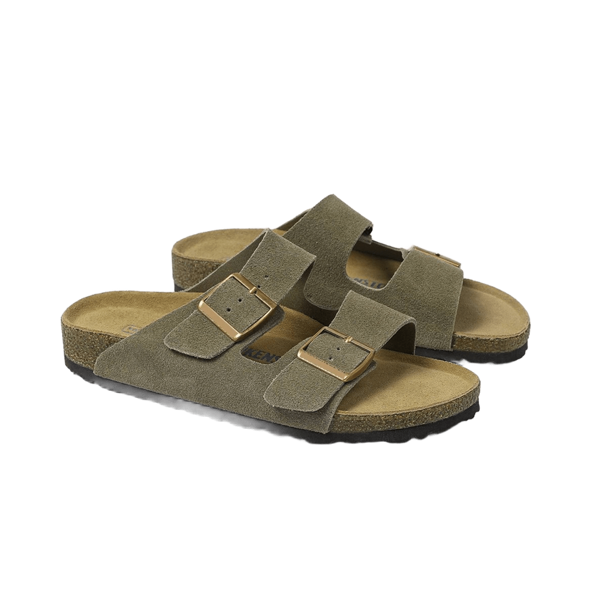Birkenstock Arizona Olive Suede Sandals | Unisex Comfort