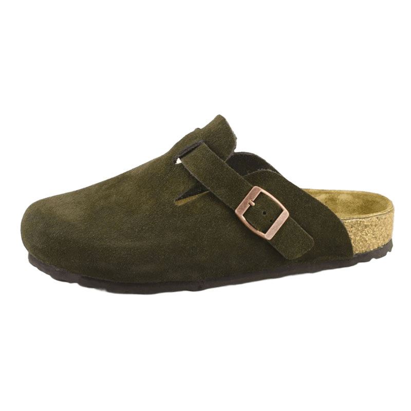 Birkenstock Arizona Olive Suede Sandals: Unisex Comfort