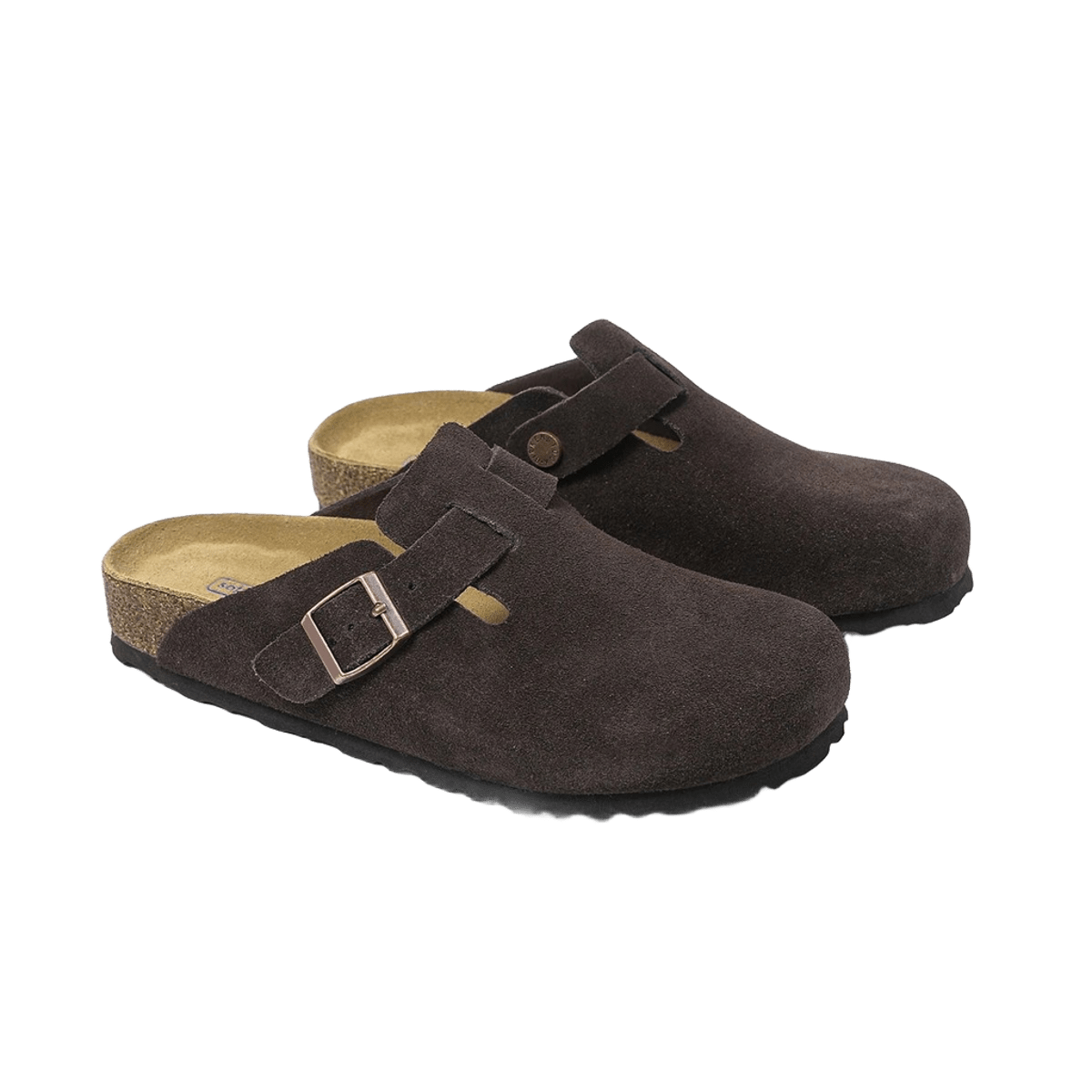 Birkenstock Arizona Suede Sandals - Brown, Unisex, Comfort
