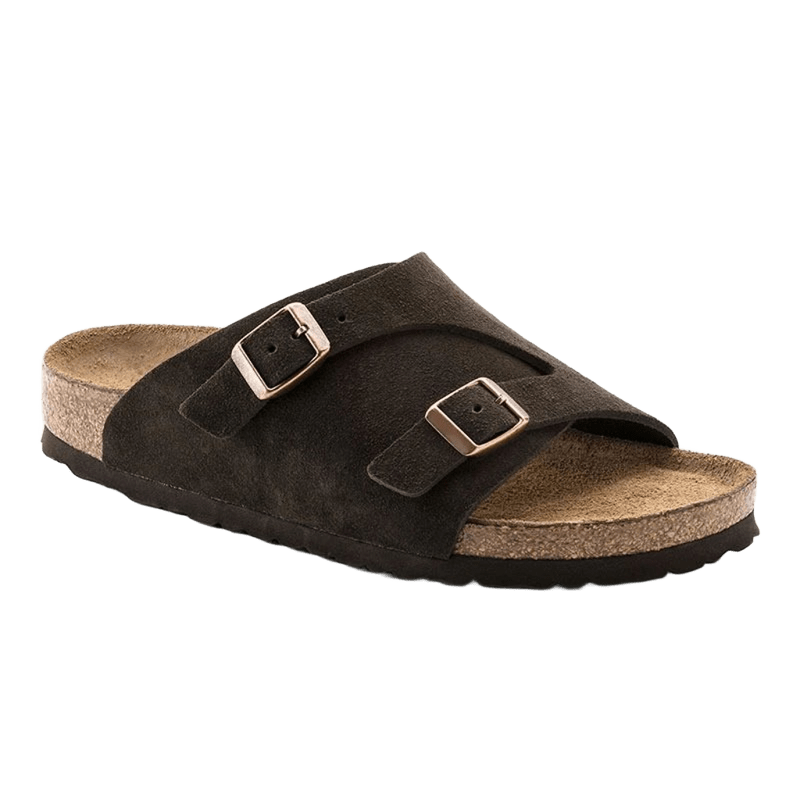 Birkenstock Arizona Suede Sandals: Soft Footbed, Dual Strap