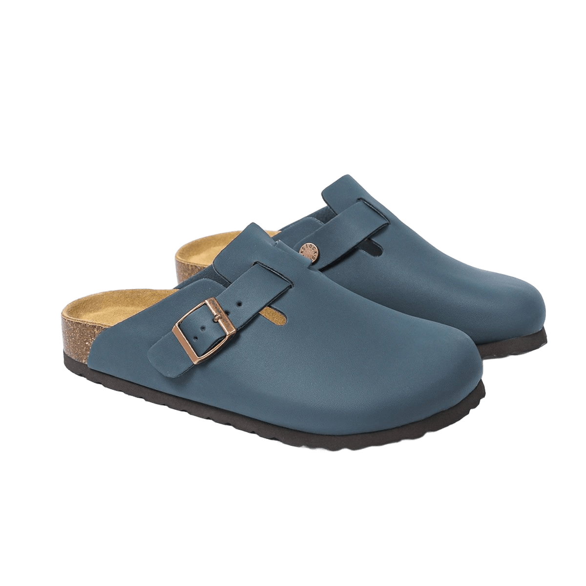 Birkenstock Arizona Teal Leather Sandals | Unisex