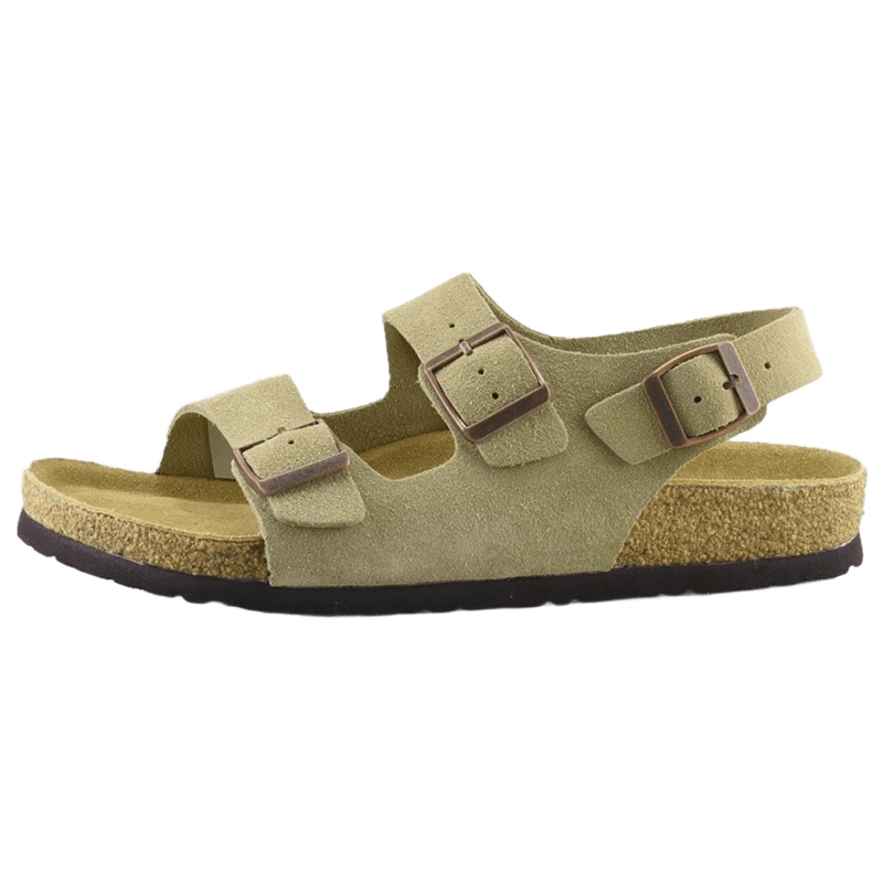 Birkenstock Arizona Unisex Sandals - Soft Suede Buckle Sandals