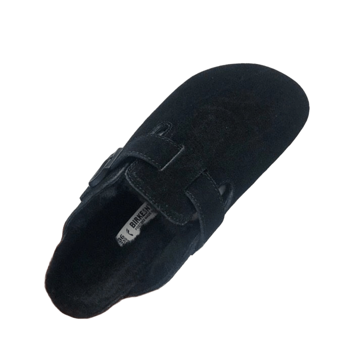 Birkenstock Black Suede Dual-Buckle Sandals: Unisex & Comfortable