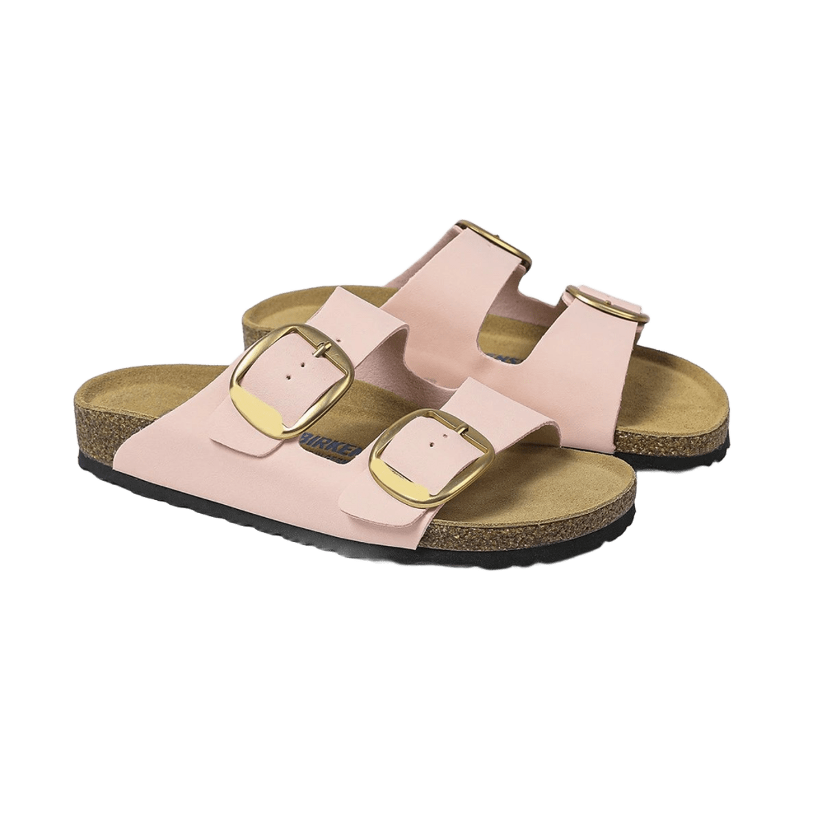 Birkenstock Pink Leather Sandals: Unisex Comfort & Style