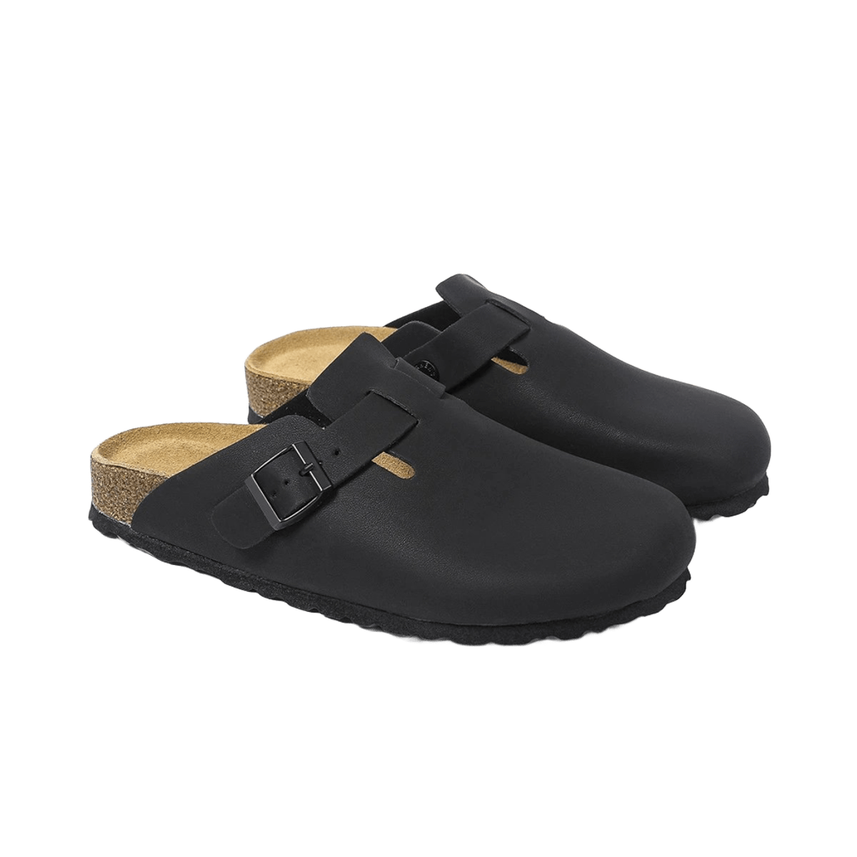 Birkenstock Unisex Arizona Black Leather Sandals
