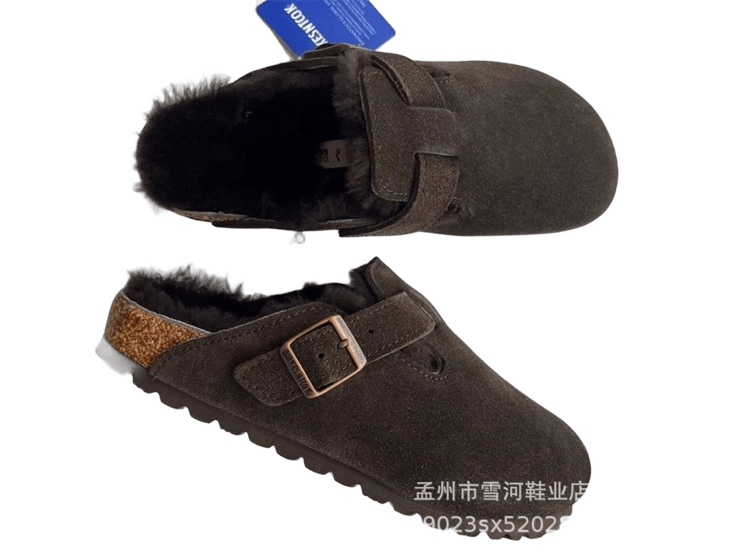 Birkenstock Unisex Brown Suede Sandals - Classic Comfort