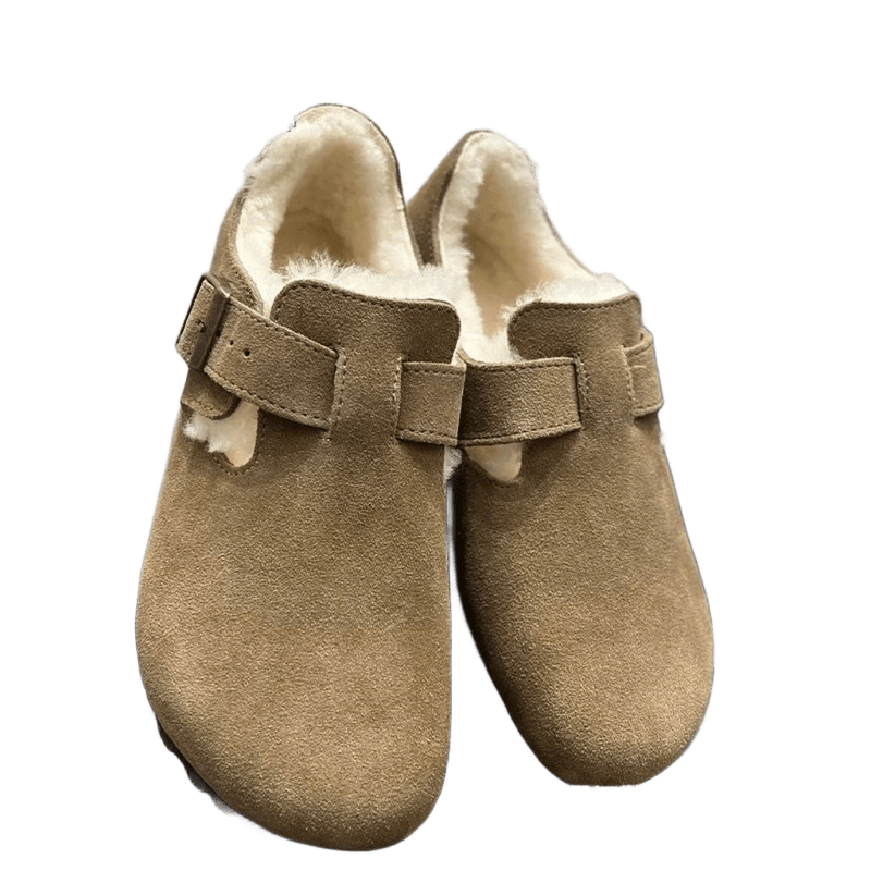 Birkenstock Unisex Grey Brown Suede Winter Boots