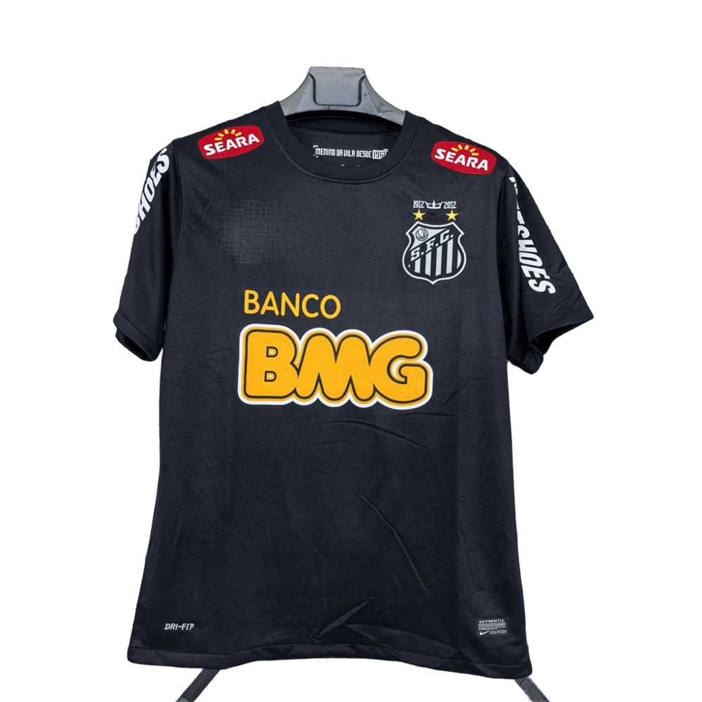 Black Soccer Jersey - Moisture Wicking, Breathable Football Shirt