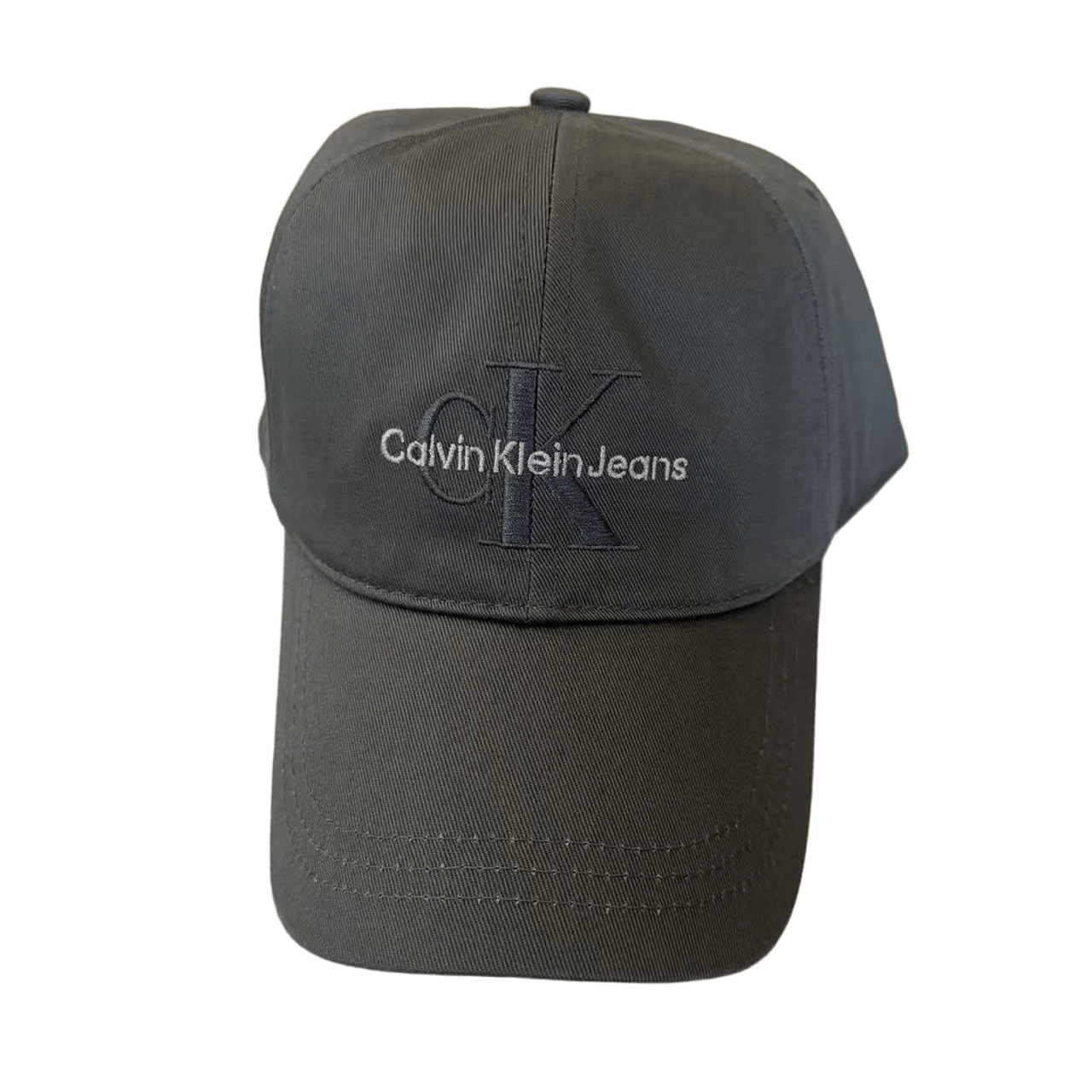 Calvin Klein Black Cotton Baseball Cap | Unisex CK Jeans