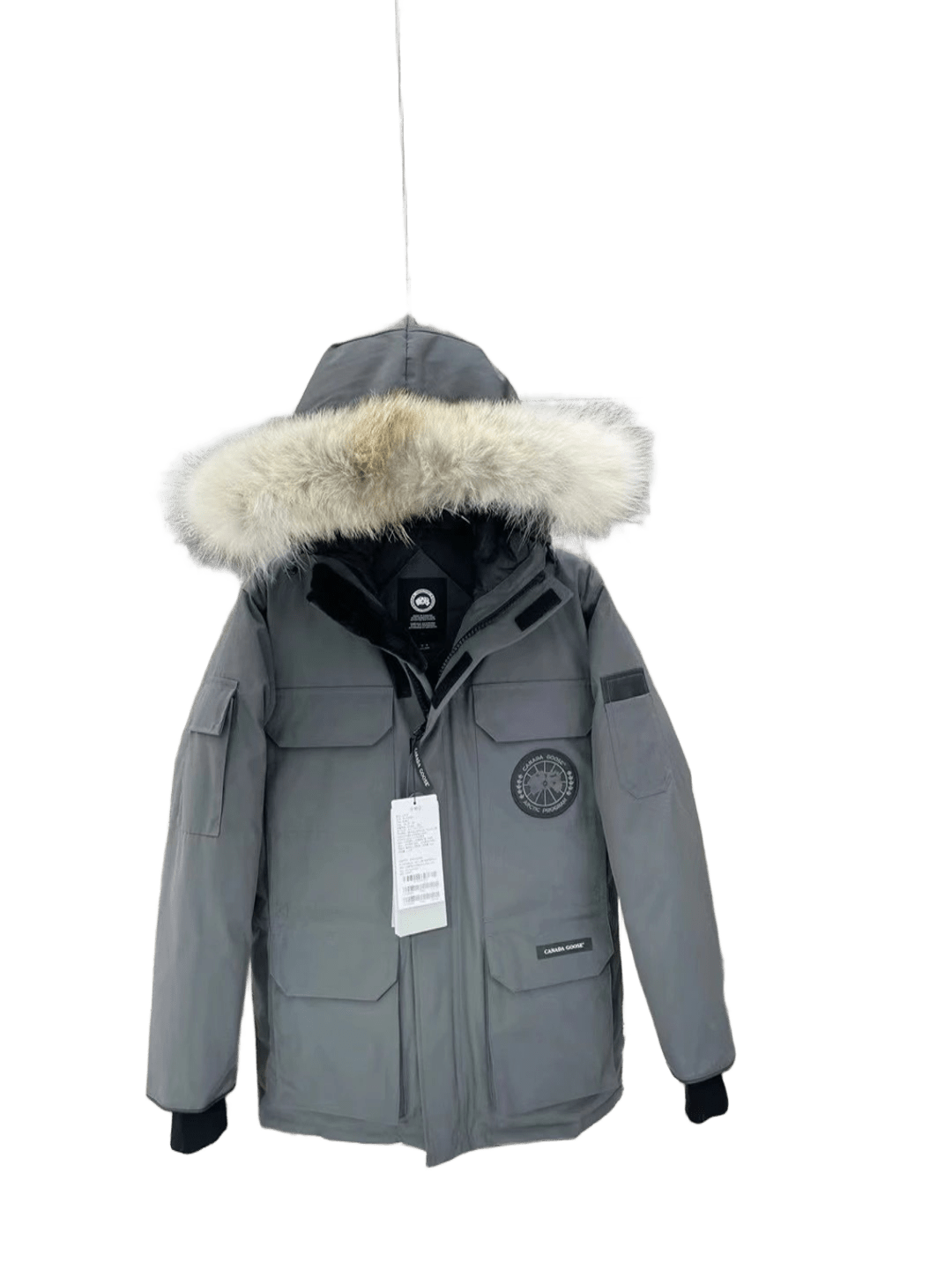 Canada Goose Grey Classic Parka: Premium Down Winter Coat