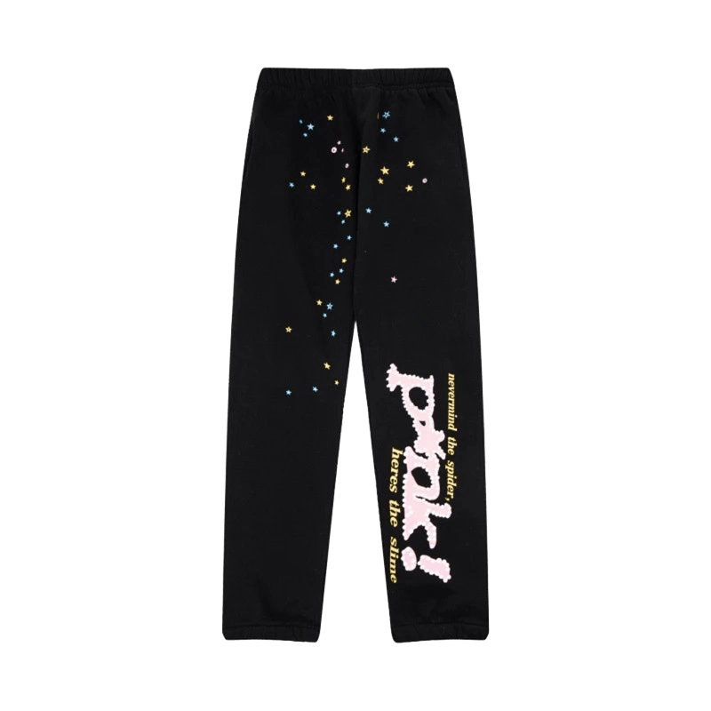 Denim Tears Black Star Print Pants - Unisex Streetwear