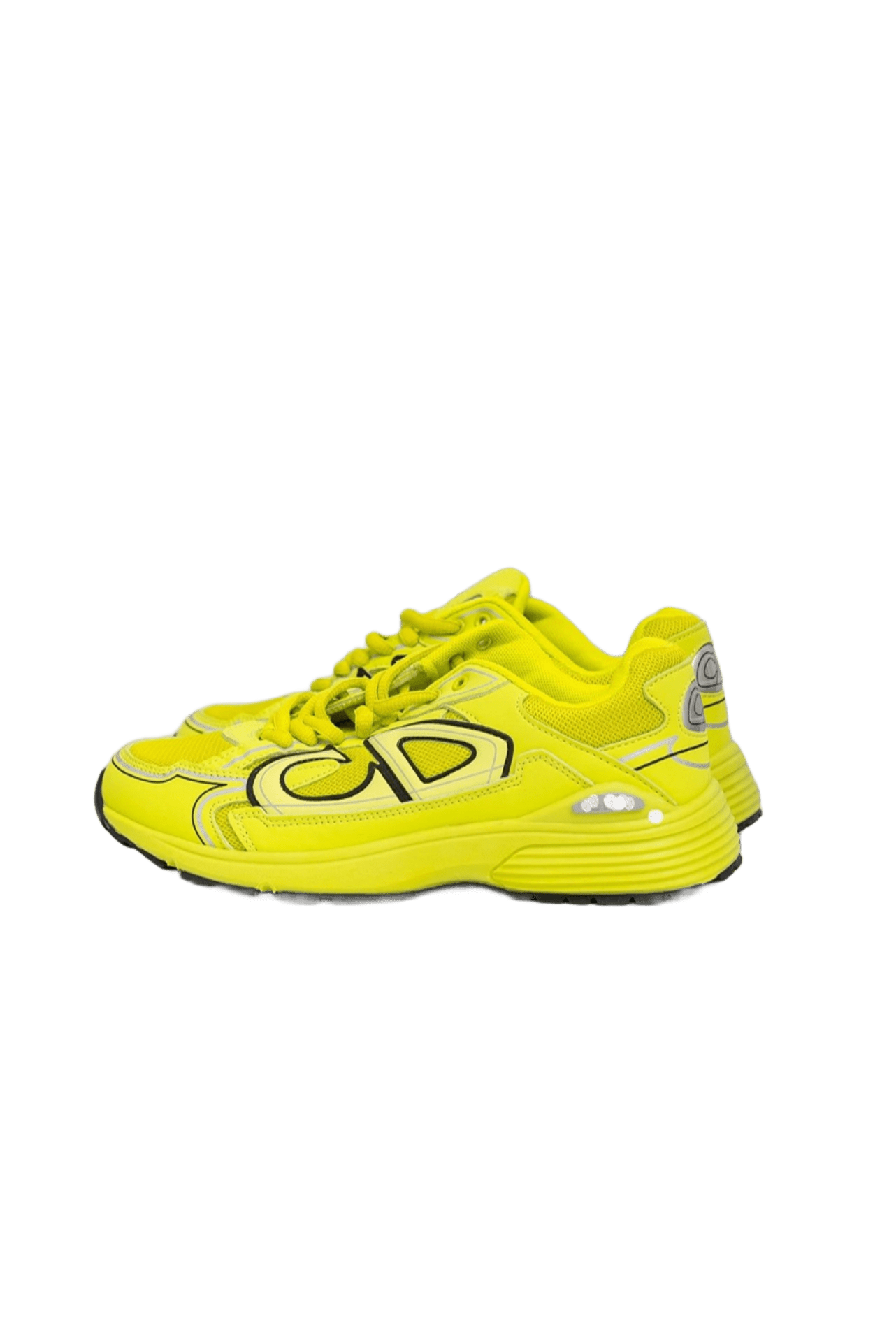 Dior Bright Yellow Unicolor Sneakers - Unisex