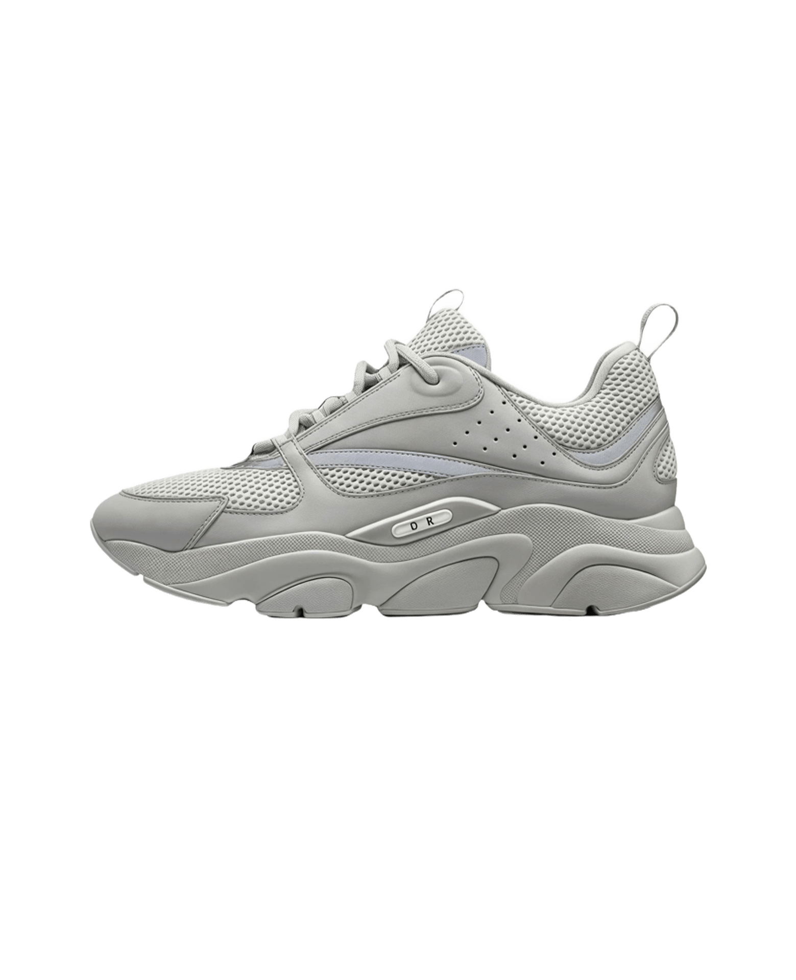 Dior Light Grey Mesh & Leather Sneakers, Unisex