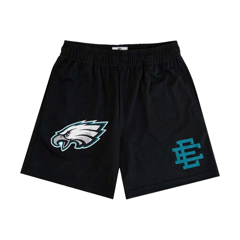 EE Eagle Logo Athletic Shorts: Breathable Unisex Sports Wear