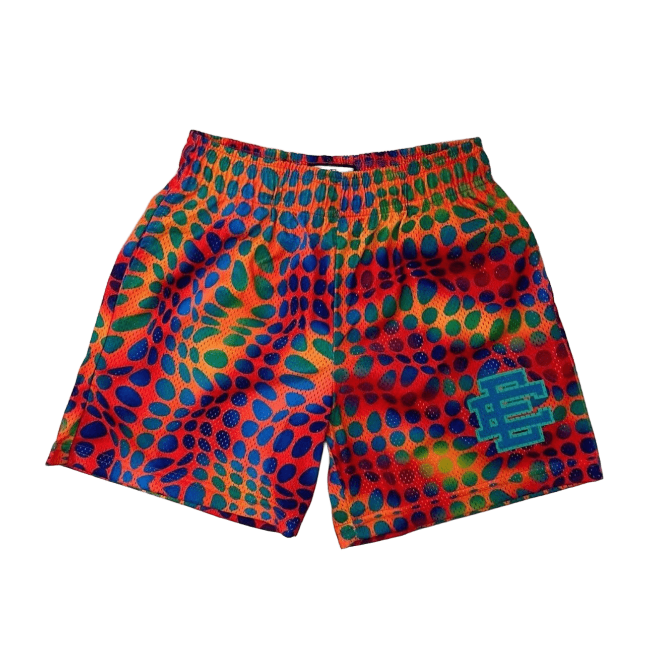 EE Summer Shorts: Breathable Unisex Streetwear with All-Over Print