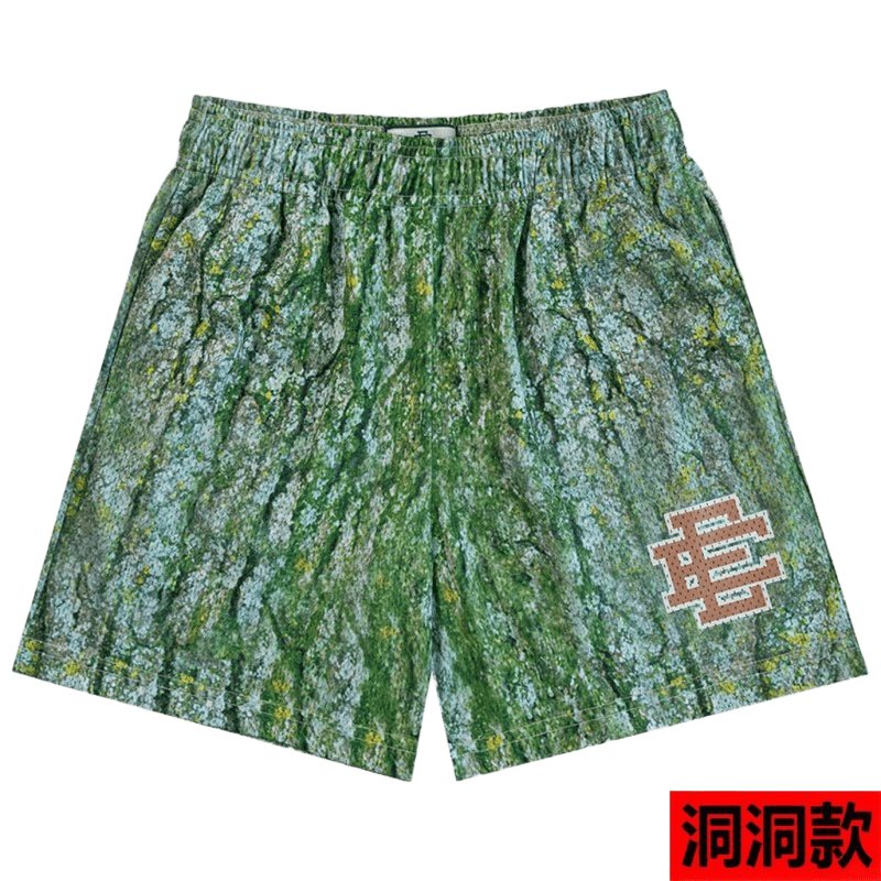 EE Unisex Green Shorts: Breathable & Relaxed Fit