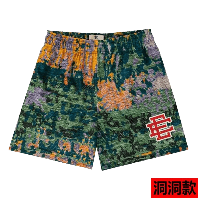EE Unisex Summer Shorts: Breathable, Loose Fit, Streetwear