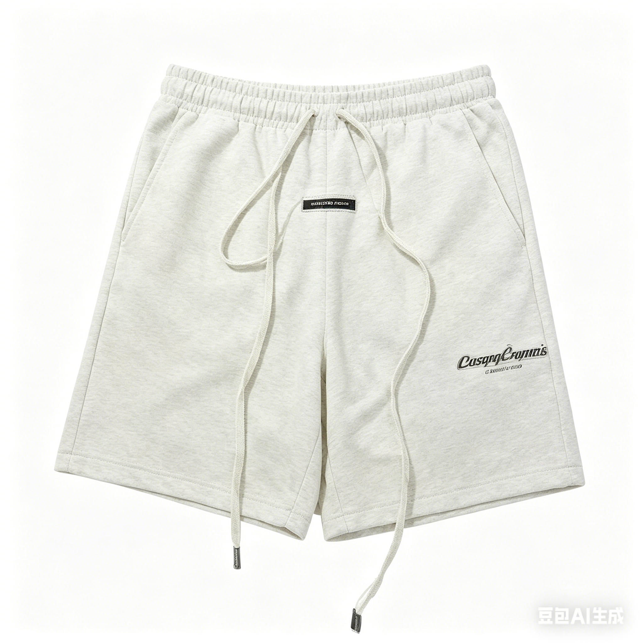 ESSENTIALS Beige Shorts: Soft Unisex Casual Summer Shorts