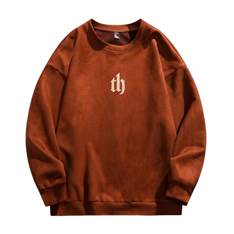ESSENTIALS Brown Red Fleece Hoodie - Unisex, Cozy