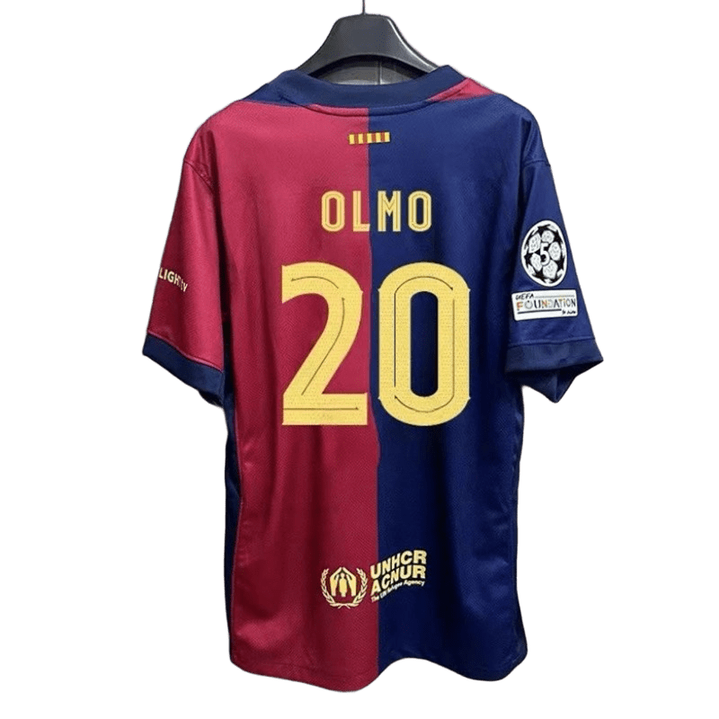 FC Barcelona Jersey: Red/Blue Mesh Breathable Sportswear