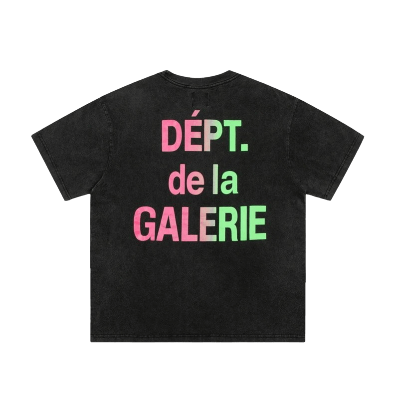 Gallery Dept. Classic Black Cotton T-Shirt | Unisex Streetwear