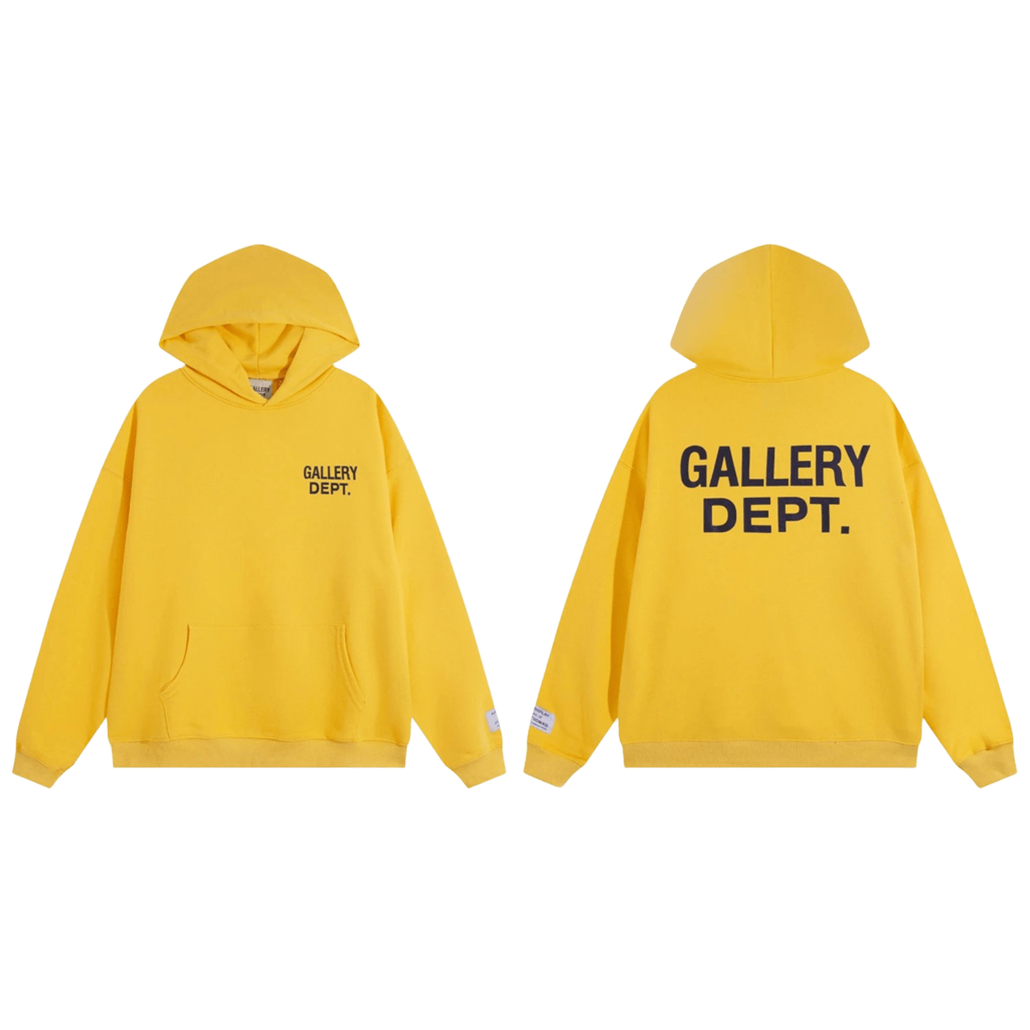 GALLERY DEPT. Classic Yellow Hoodie - Unisex Streetwear