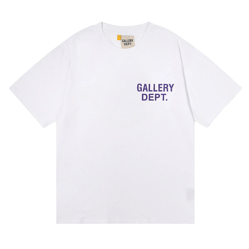 GALLERY DEPT. Essential White Cotton T-Shirt - Unisex Streetwear