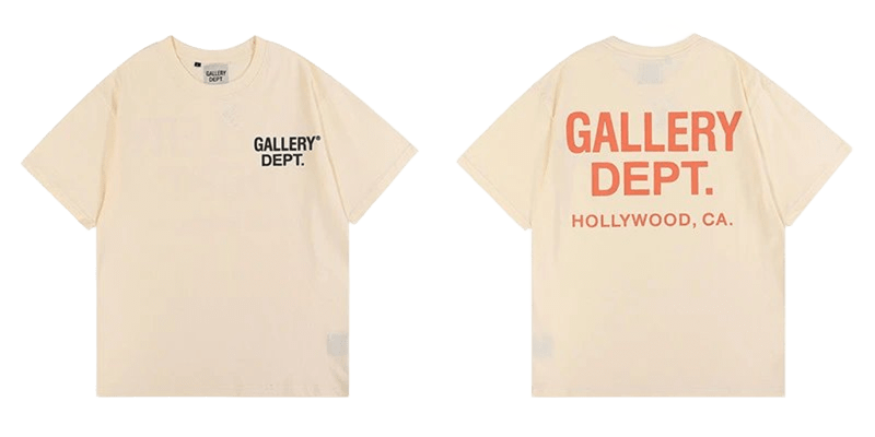 GALLERY DEPT. Essential White Cotton Unisex T-Shirt