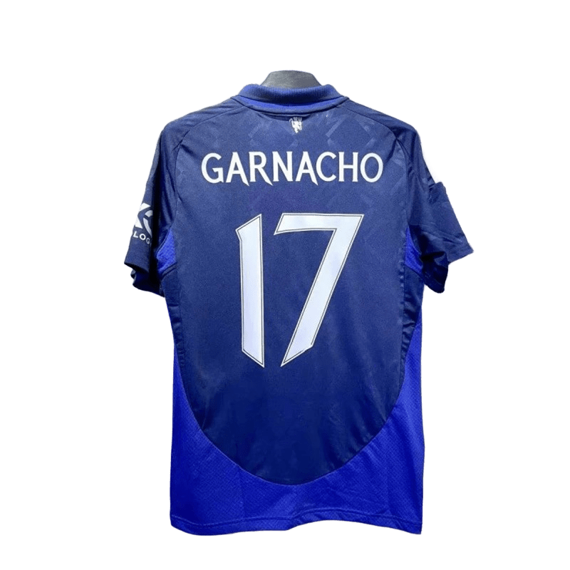 GARNACHO 17 Deep Blue Breathable Quick-Dry Football Jersey