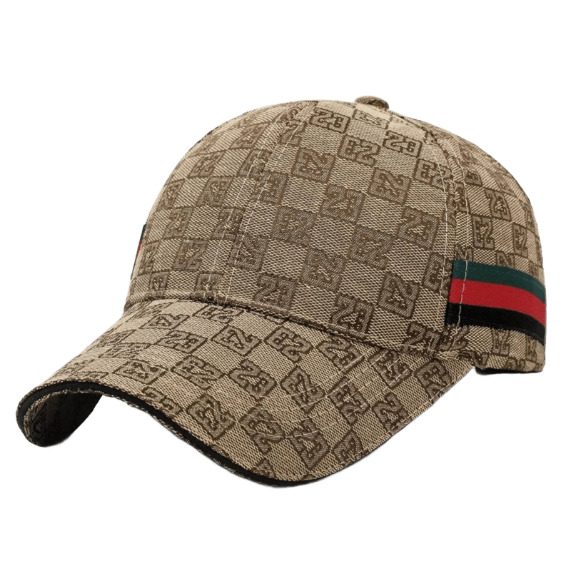 Gucci Beige Baseball Cap: Iconic Print, Unisex Luxury Hat