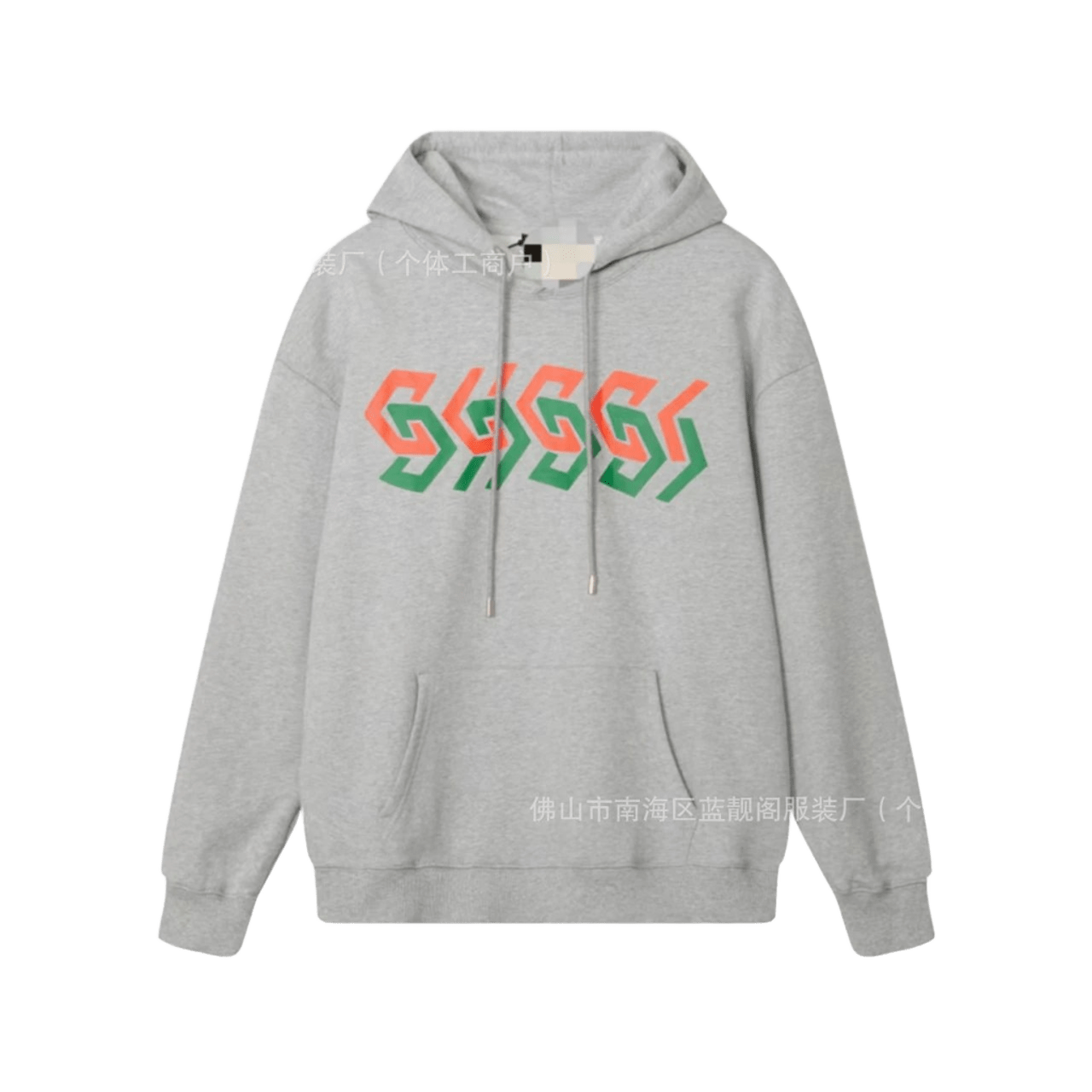 Gucci Grey Hoodie: Iconic Cotton Unisex Streetwear
