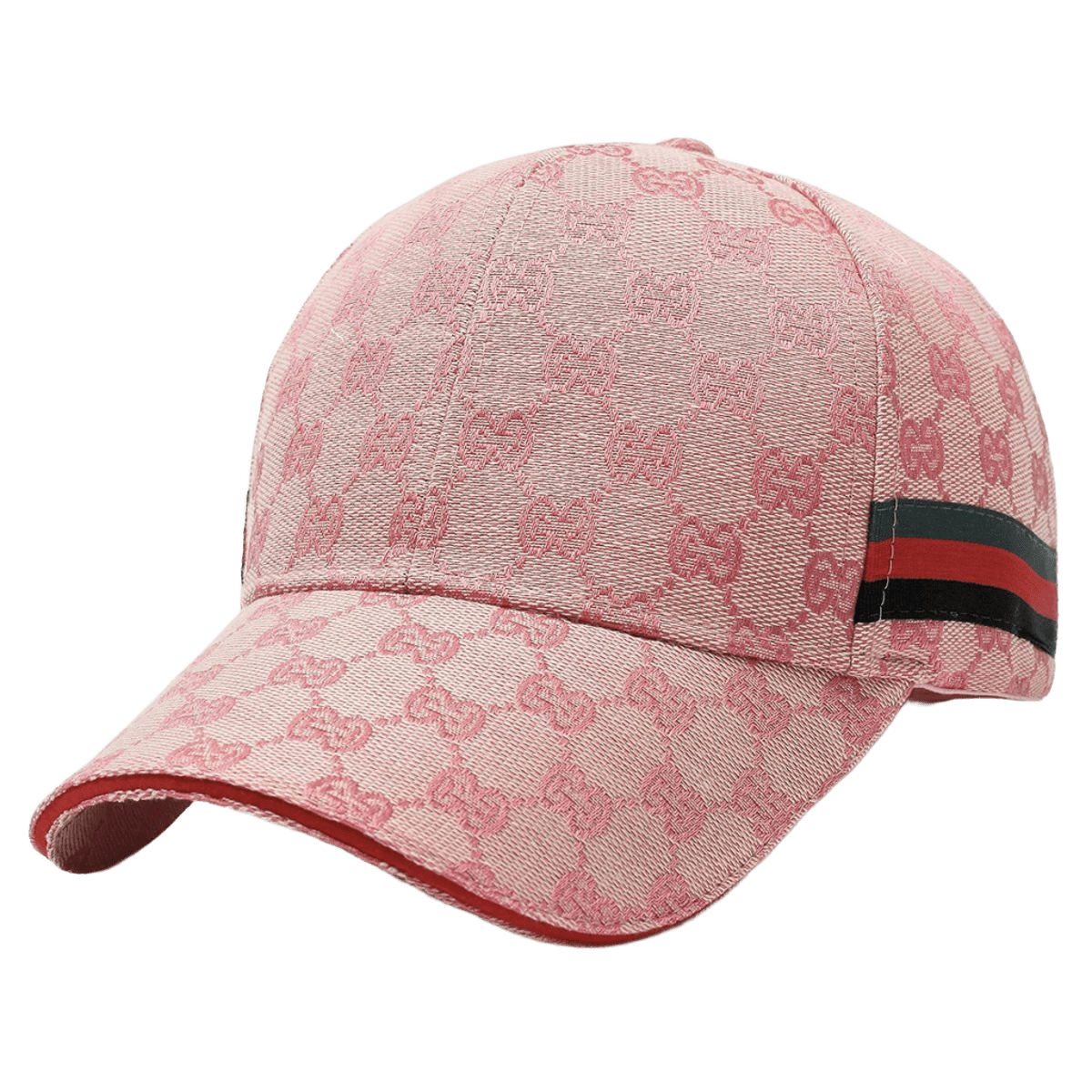 Gucci Pink GG Vintage Baseball Cap, Unisex