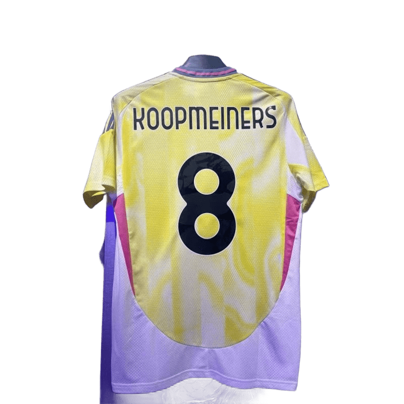 Koopmeiners Yellow Soccer Jersey: Breathable Quick-Dry Polyester