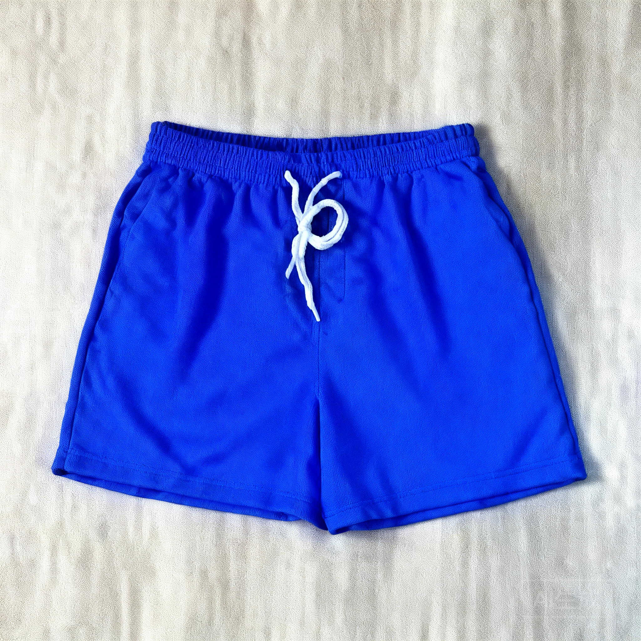 Lacoste Classic Blue Shorts: Cotton, Breathable, Unisex Casual Wear