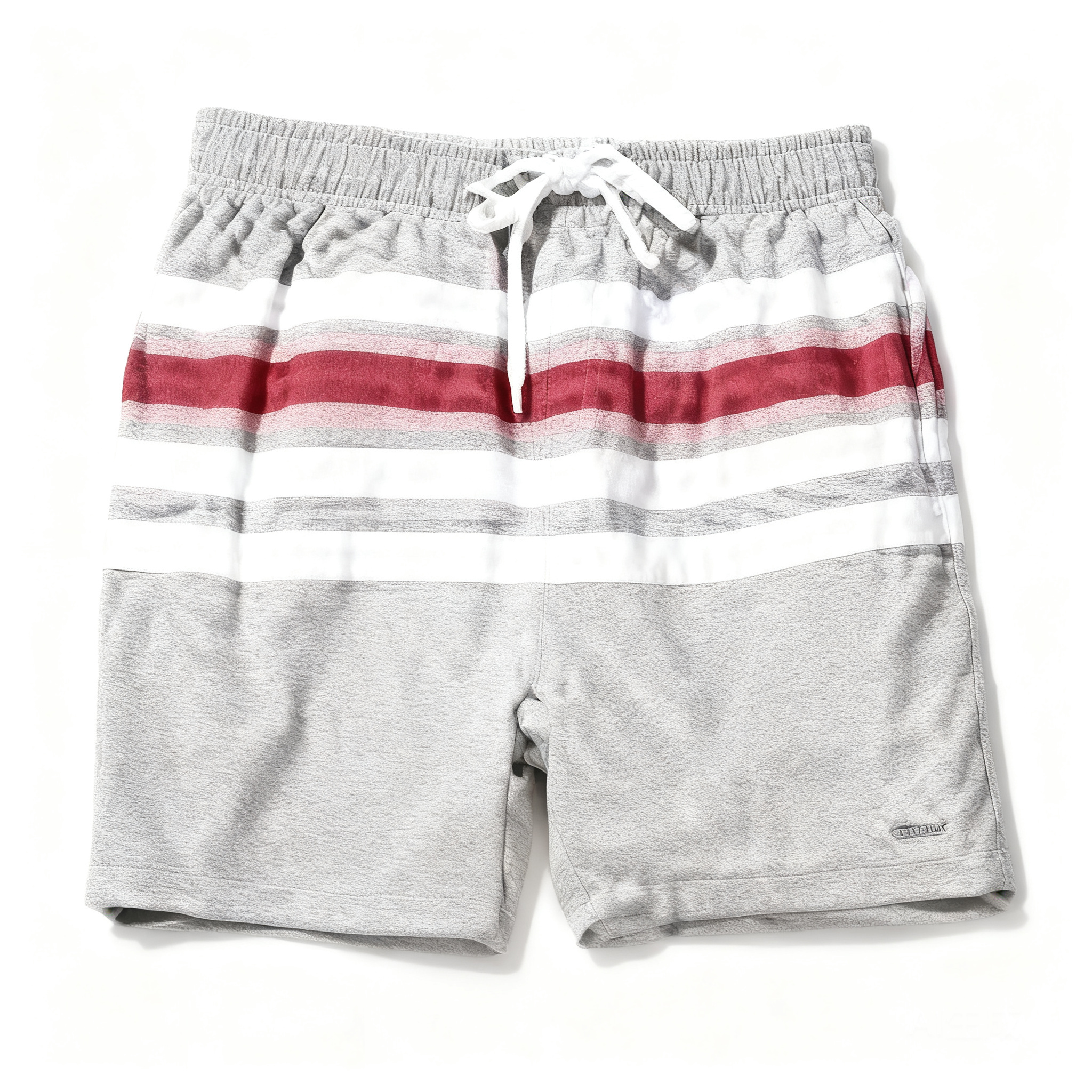 Lacoste Classic Grey Cotton Shorts: Unisex Vintage Style