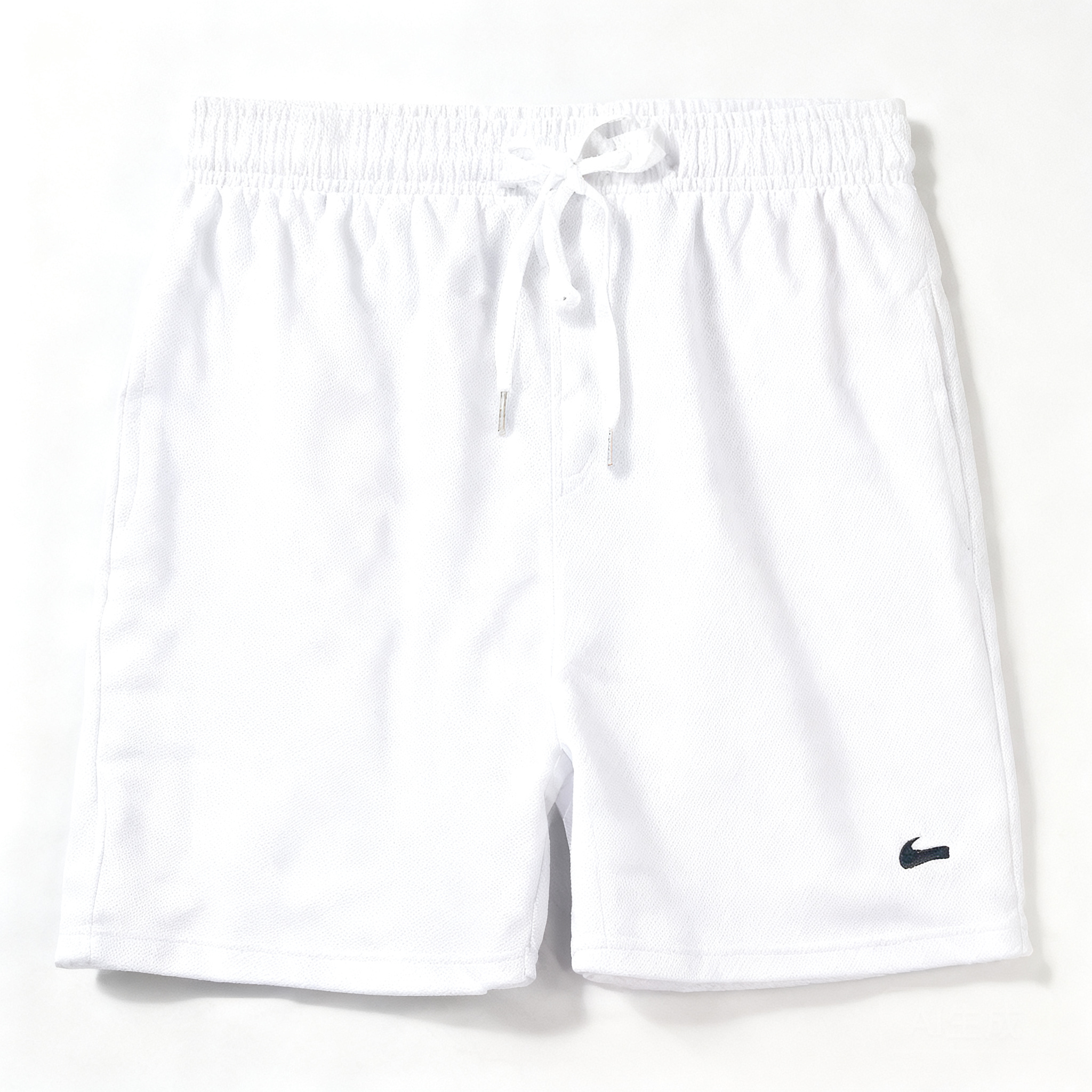 Lacoste Classic White Cotton Shorts: Breathable Unisex Summer