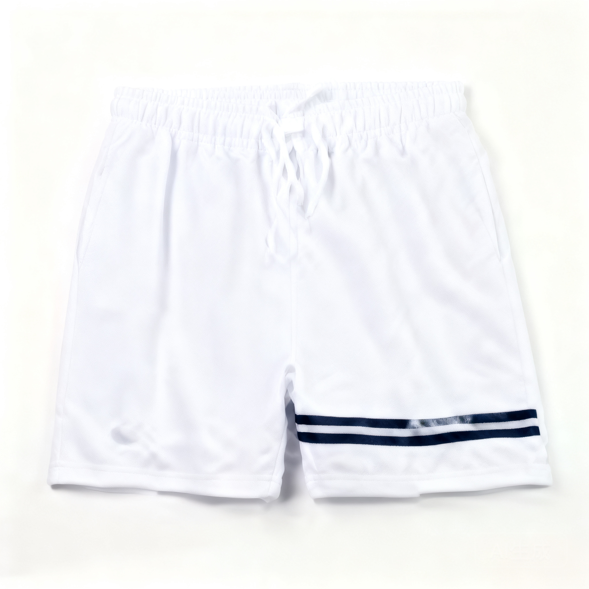 Lacoste Classic White Shorts: Unisex Cotton Summer Essential