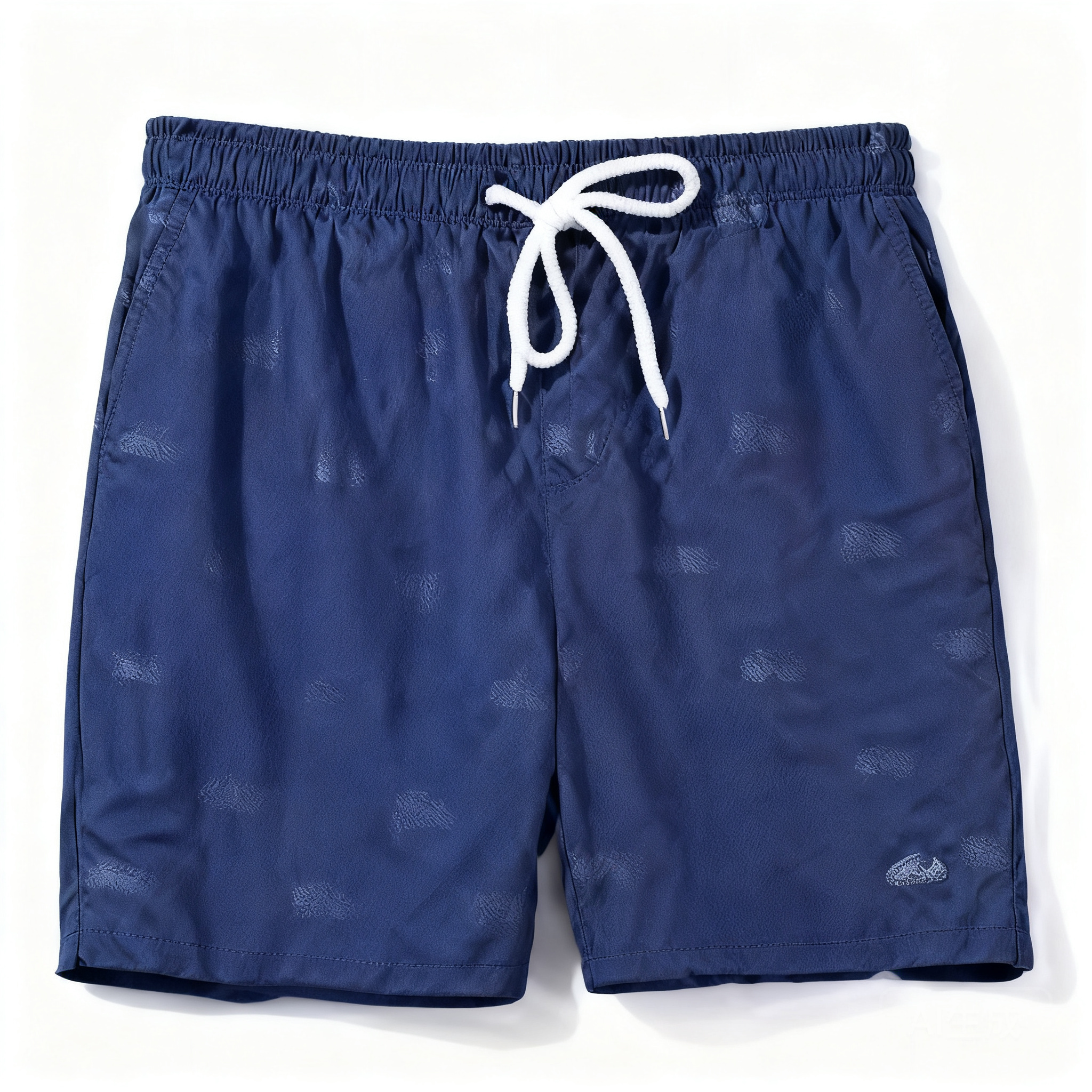 Lacoste Men's Classic Blue Cotton Shorts - Breathable Casual