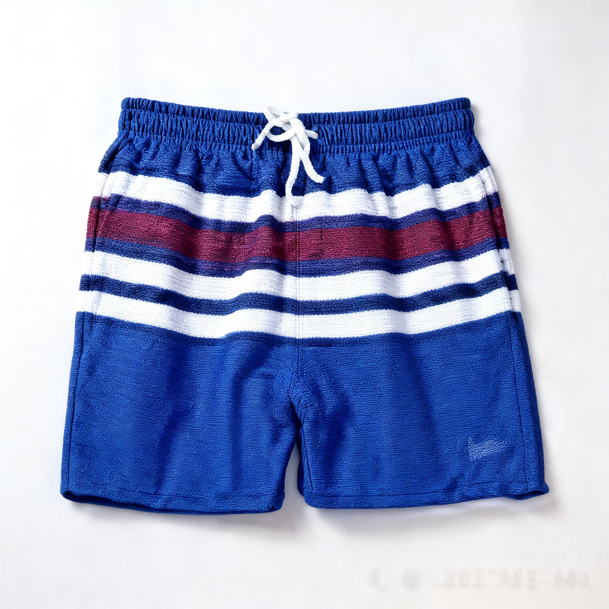 Lacoste Men's Classic Blue Cotton Shorts | Vintage Fit