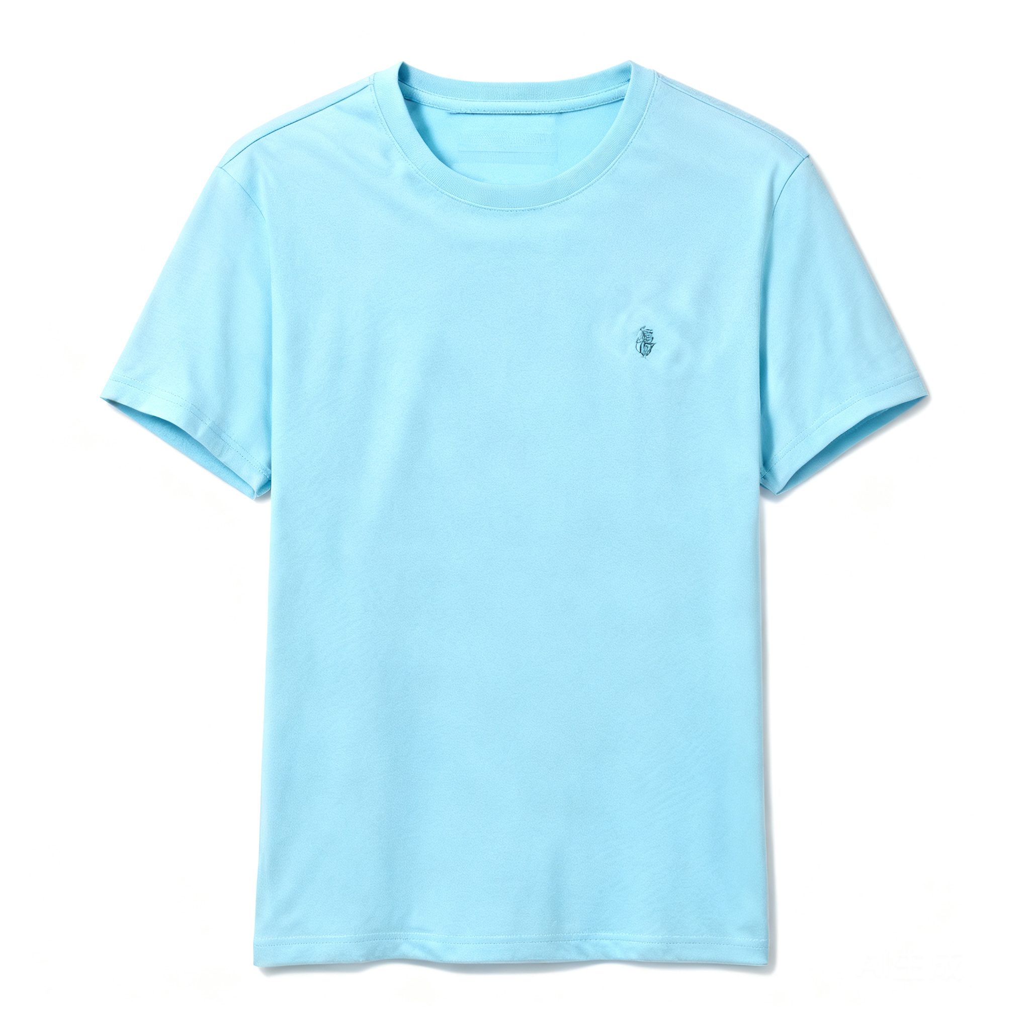 LACOSTE Men's & Women's Light Blue Cotton T-Shirt