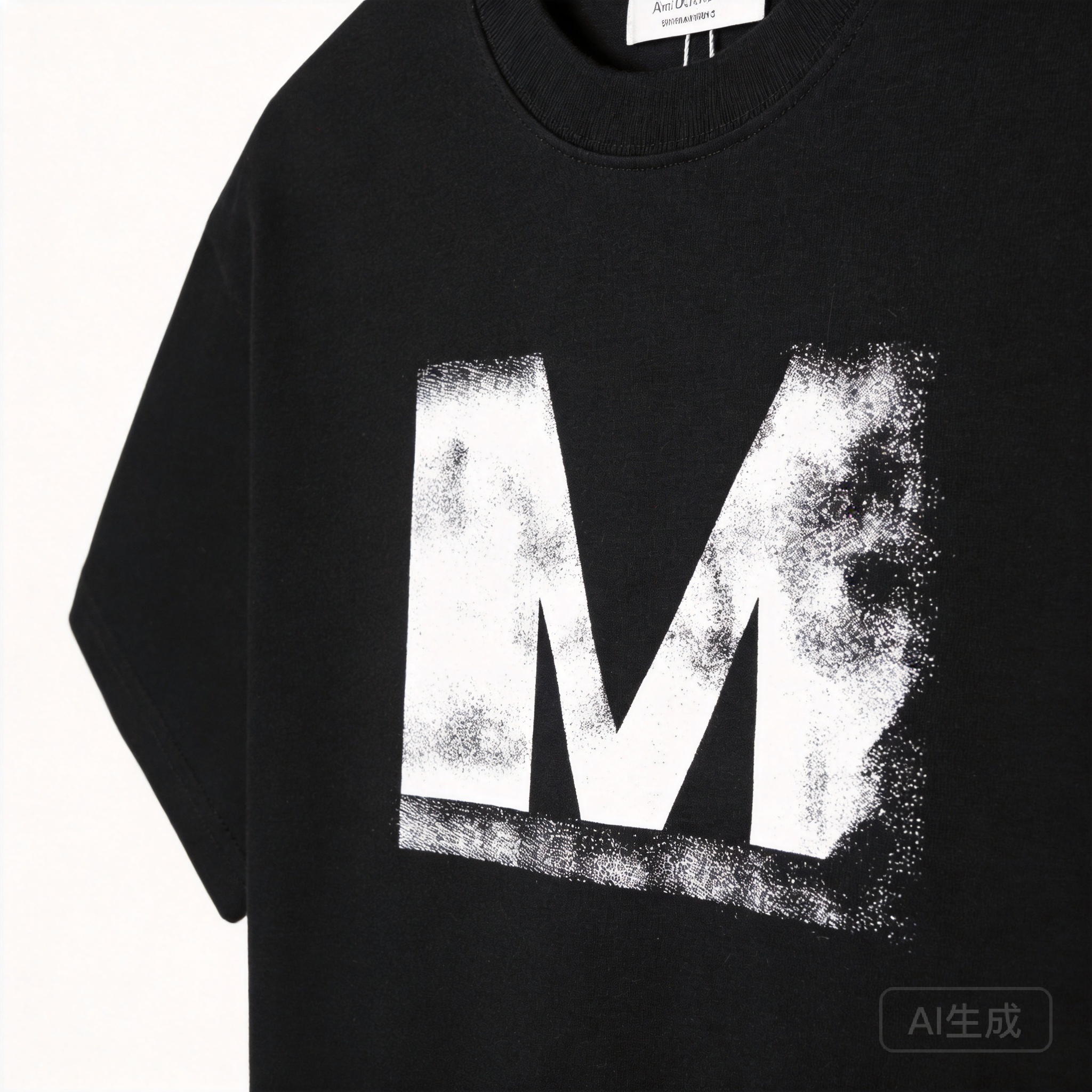 Maison Margiela Black M Logo Unisex Essential