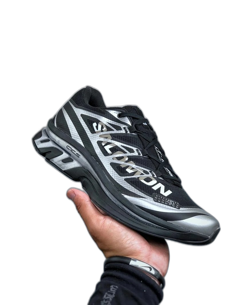 Maison Margiela Black Silver Iconic Sneakers | Unisex