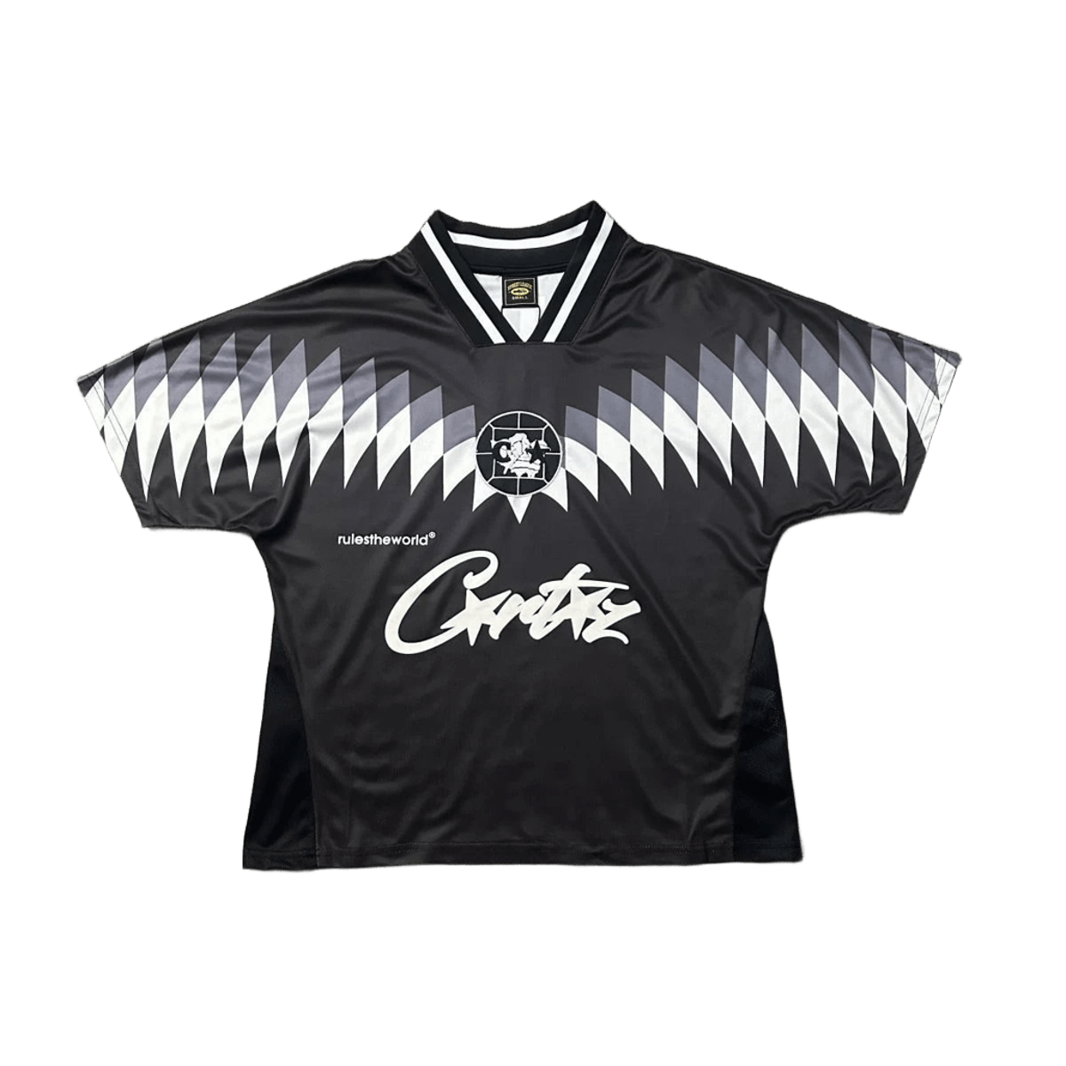 Men's Quick-Dry Soccer Jersey - Black Sport Shirt