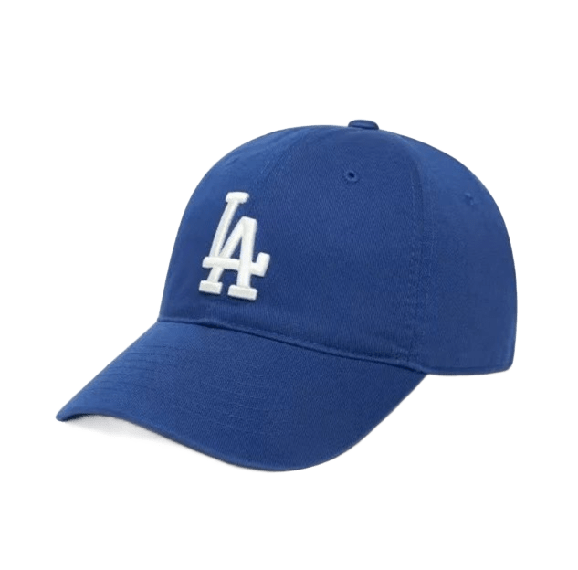 MLB Classic Blue Cotton Baseball Cap | Unisex LA Embroidery