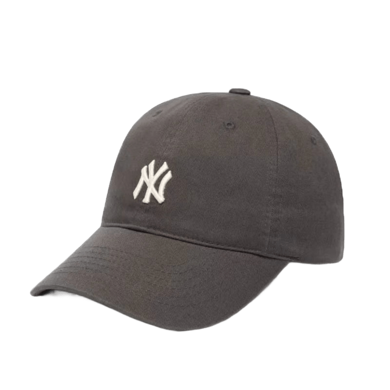 MLB Dark Grey Cotton Baseball Cap for Men & Women