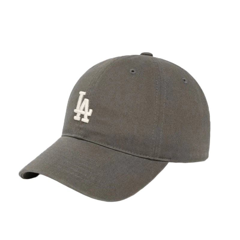 MLB LA Dodgers Dark Grey Baseball Cap, Cotton Unisex