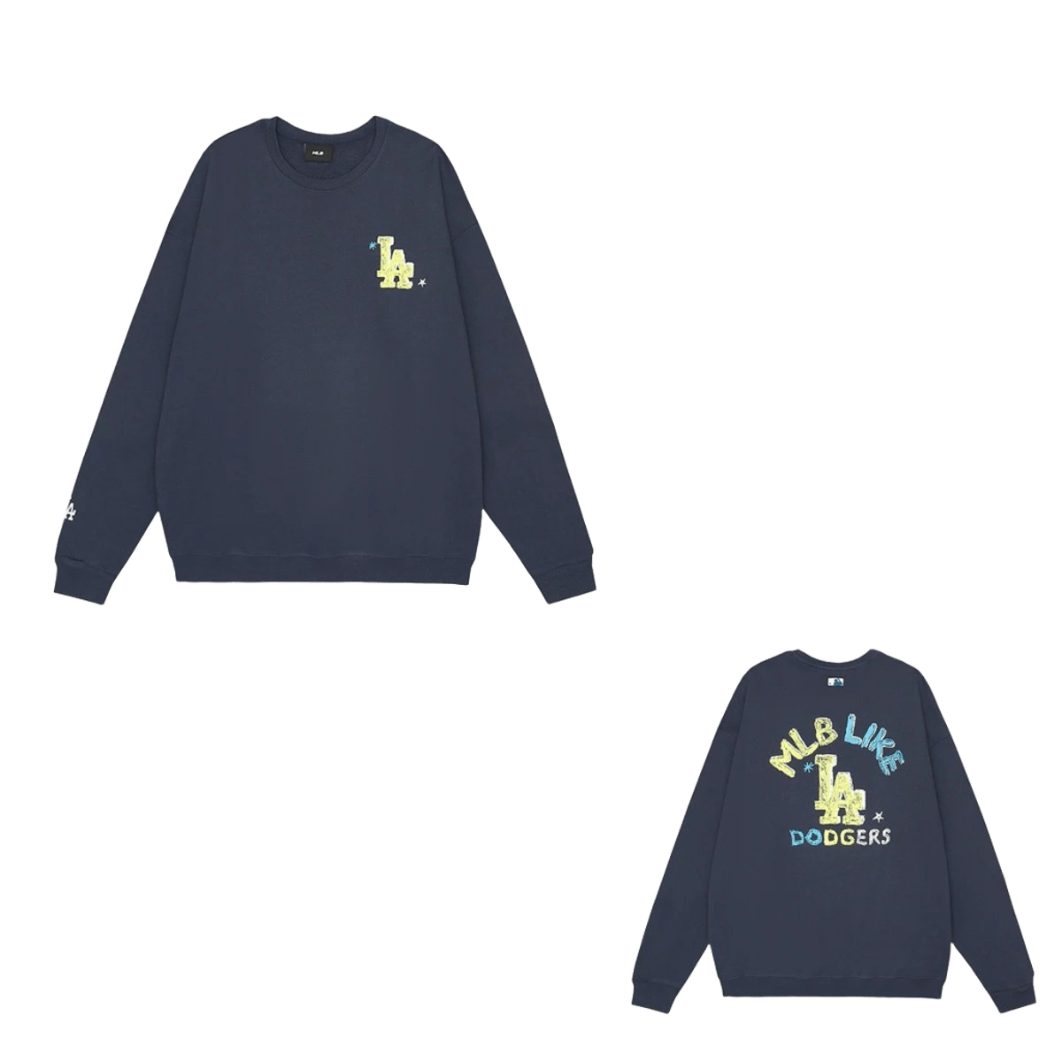 MLB LA Dodgers Hoodie: Unisex Cotton Blend Streetwear