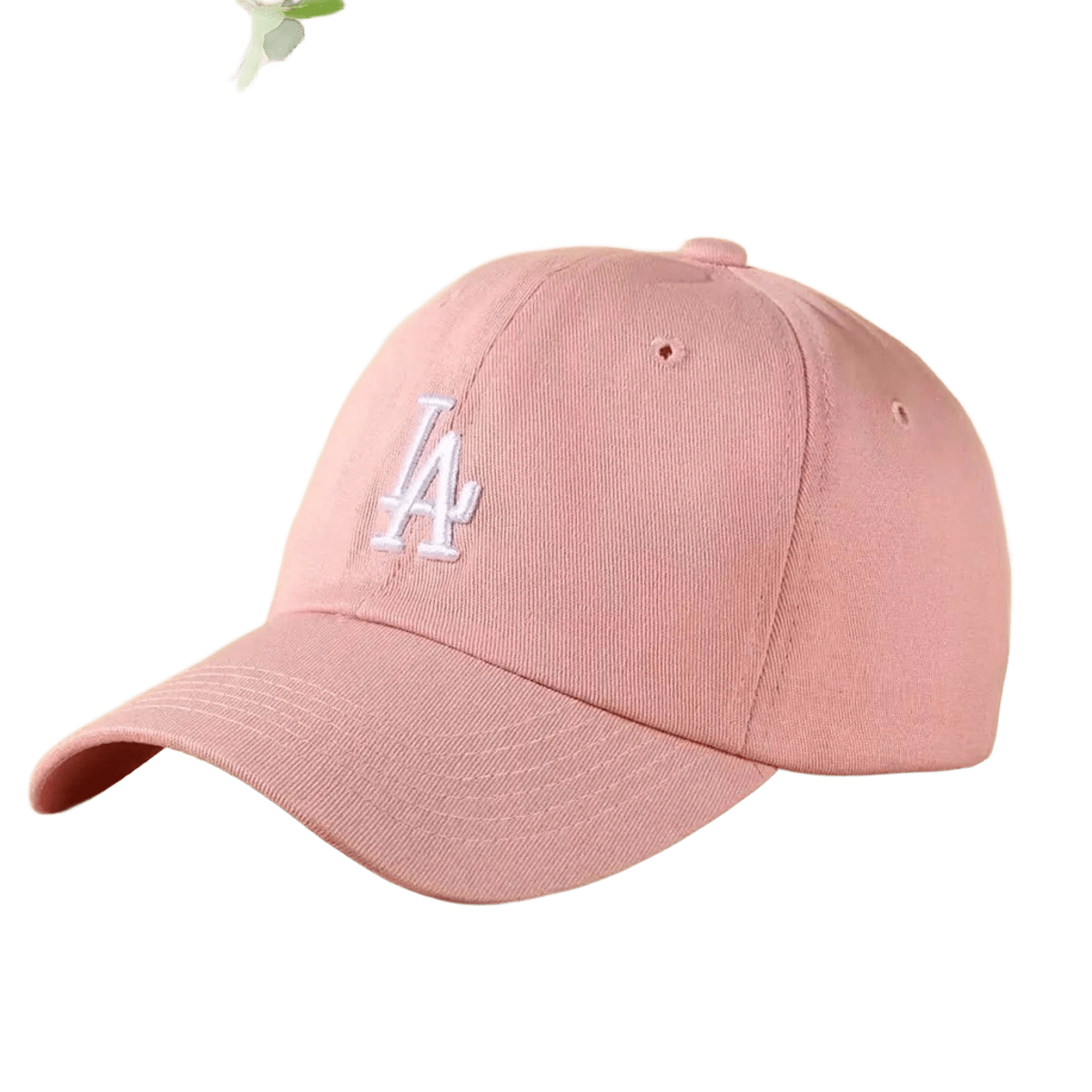 MLB LA Pink Baseball Cap: Cotton, Unisex, Embroidered Logo